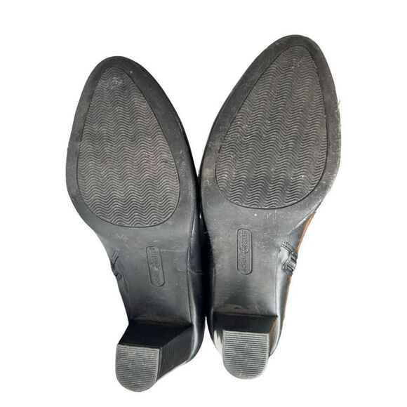 Andrew Geller Black Kora Thigh High Heeled Boots Memory Foam Women’s 8.5M - Picture 5 of 6